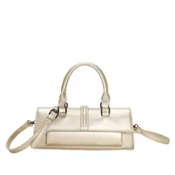 2023 Sommer Neues Produkt Mode Einfarbig Vegan Leder Umhängetaschen Damen Designer Handtaschen Taschen Damen Messenger Bags - Görsel 6