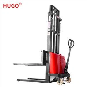 Batteriebetriebener halbelektrischer Mini-Hubwagen-Stapler