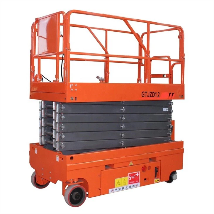 Vollelektrische Scherenhebebühne